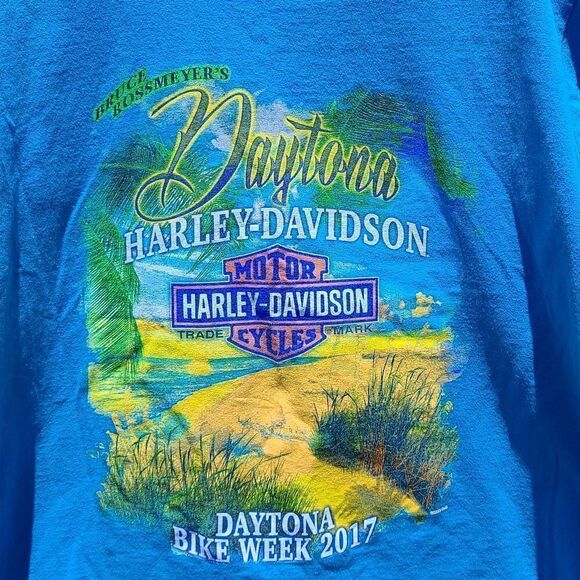 2017 HD Harley-Davidson motorcycle shirt - Picture 1 of 7